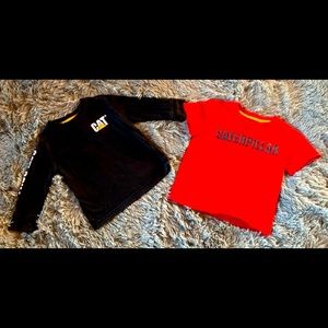 2 CATERPILLAR shirts